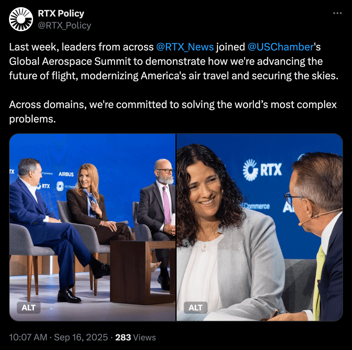 RTX Policy — advancing flight