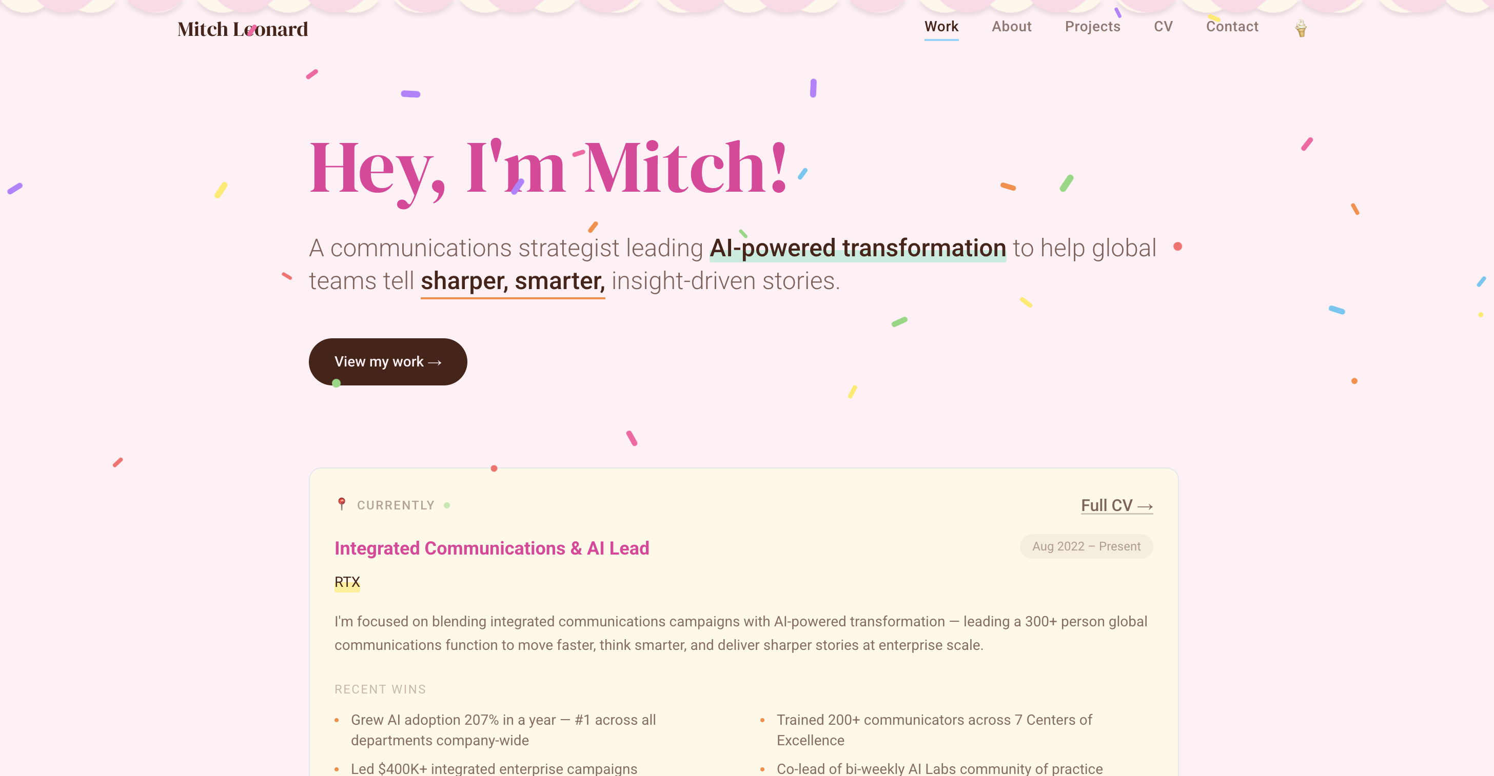 Homepage — on
