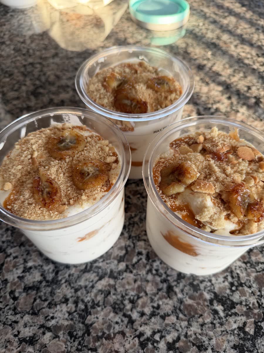 Banana Pudding homemade ice cream