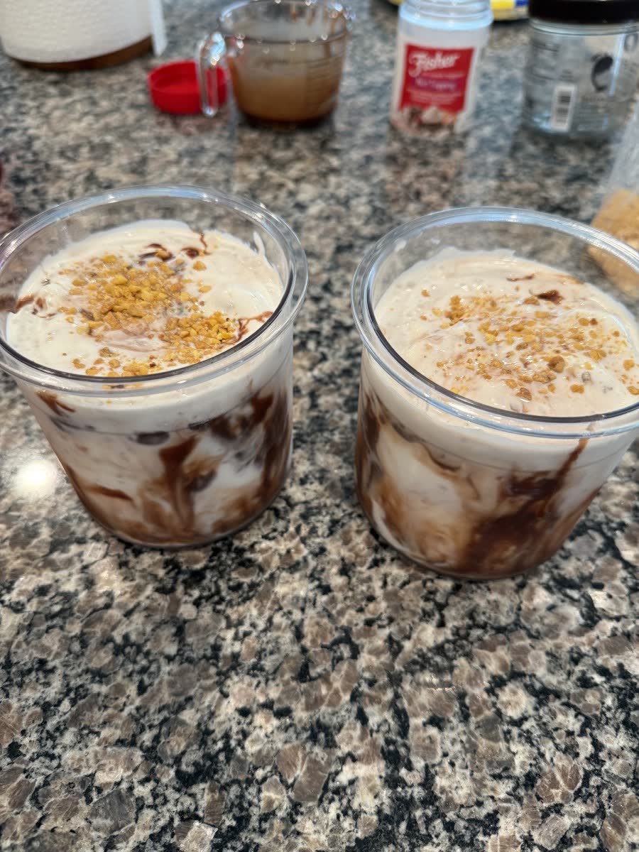 Flossy’s Nutty Chocolate Swirl homemade ice cream