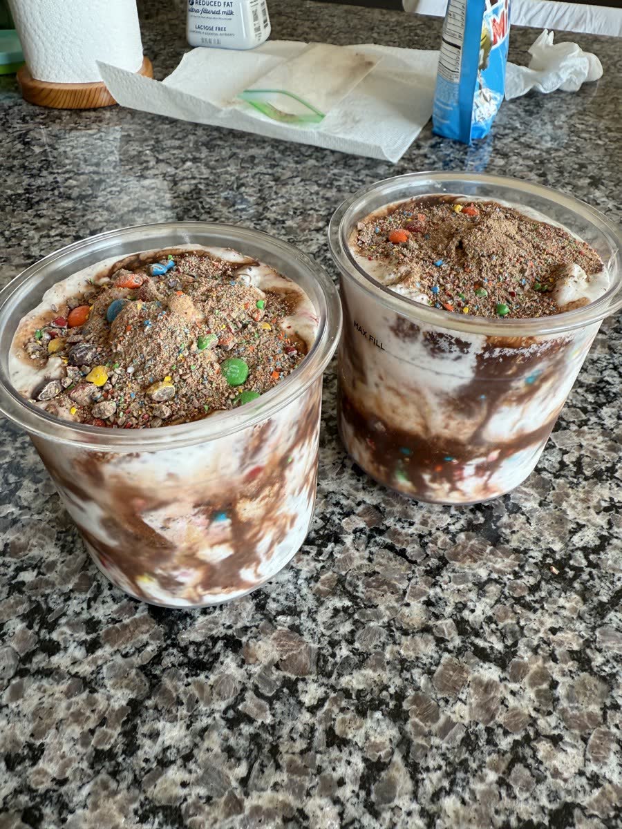 Only the Best Candy homemade ice cream