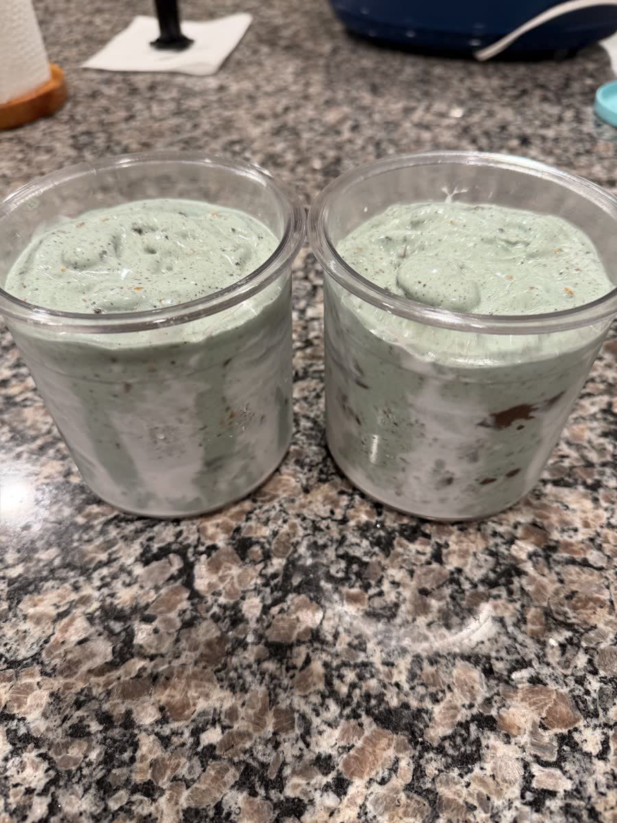 Spooky C&C homemade ice cream